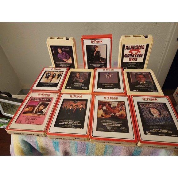Vintage Country Music 8 Track Lot of 11 - Picture 1 of 6